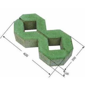 Mẫu gạch trồng cỏ số 8